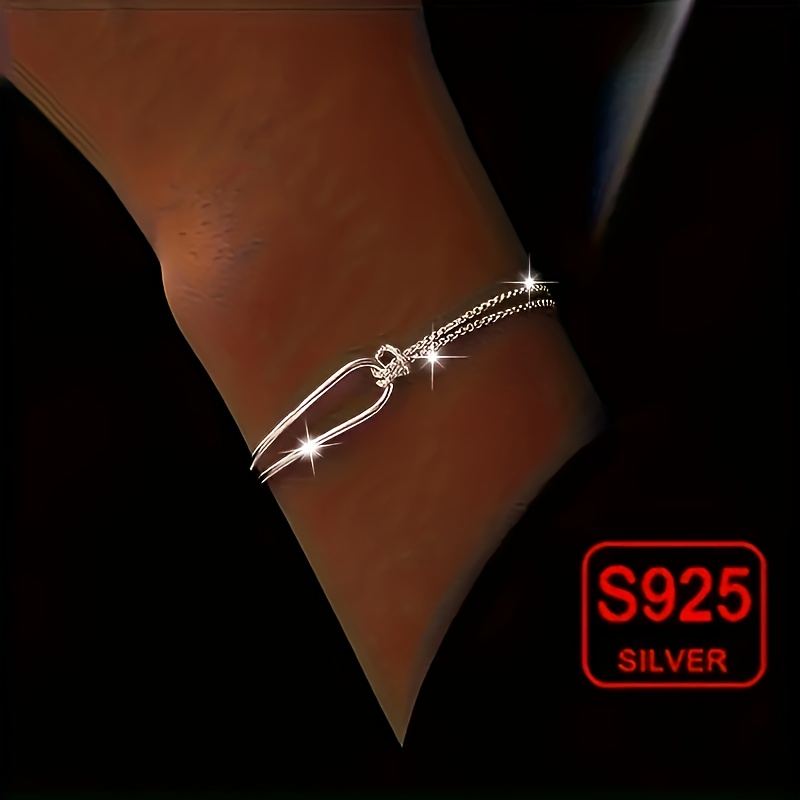 925 Silver Women's Bracelet, Unique Design for Various Occasions